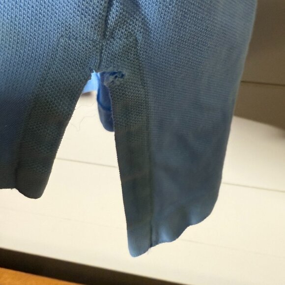 Polo by Ralph Lauren Short Sleeve Polo Baby Blue with Yellow Pony Size XL - Picture 8 of 8